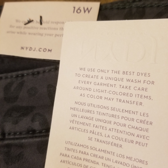 NYDJ Ami Ankle Super Skinny Plus Size Jeans NWT - Picture 4 of 11